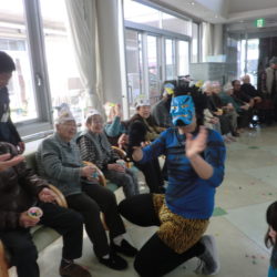 節分交流会（有料老人ホーム）