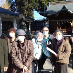 令和５年１月１０日は初詣外出その２（デイサービス）