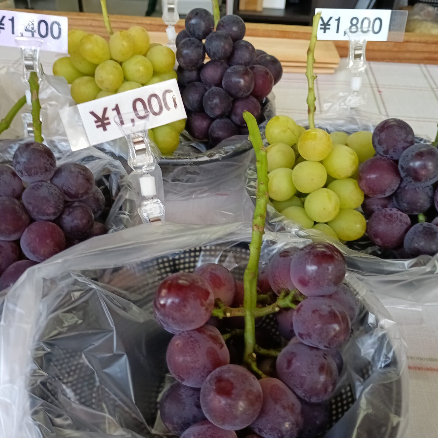 くだもの購入外出🍇（デイサービス）